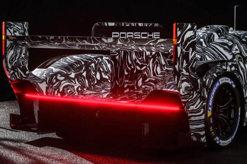 Porsche LMDh sports car