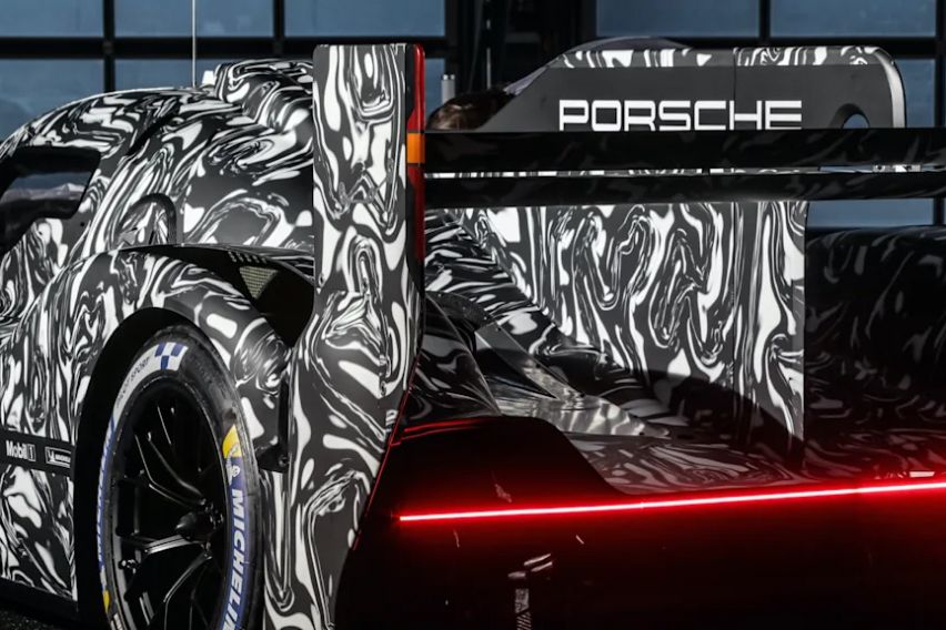 Porsche LMDh sports car