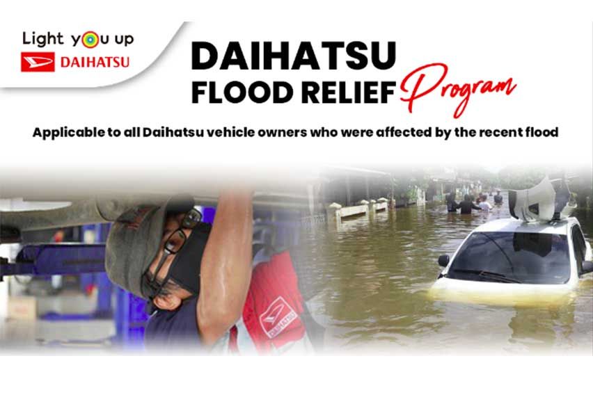 Daihatsu Malaysia offers aid to flood-affected customers