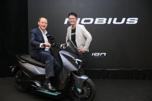 Motor Listrik ION Mobius Asal Singapura Siap Mengaspal di Indonesia Tahun Depan
