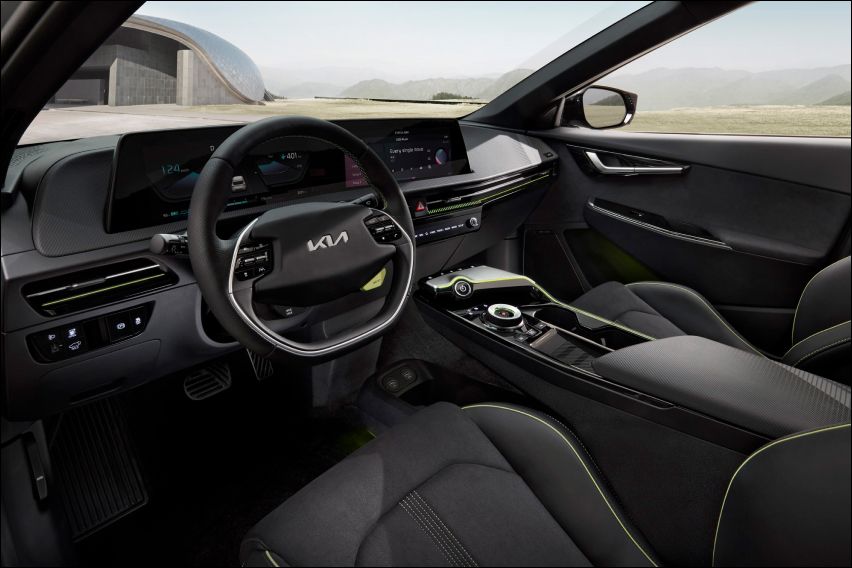 Kia EV6 cabin
