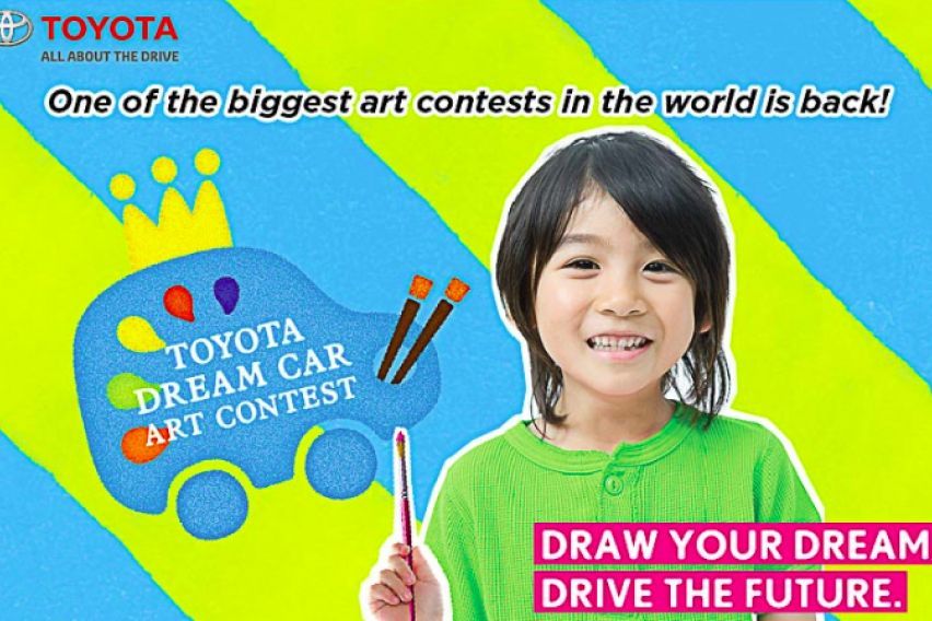 Toyota Dream Car Art Contest to start from January 1, 2022