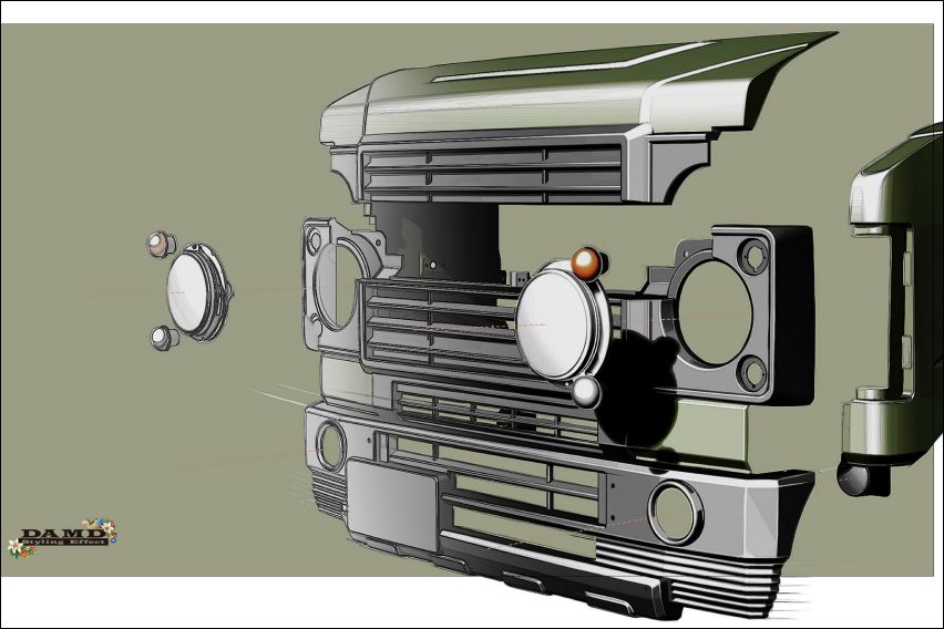 DAMD Little D kit for Suzuki Every features