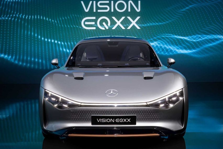 Mercedes Vision EQXX concept debuts with 1000 km range