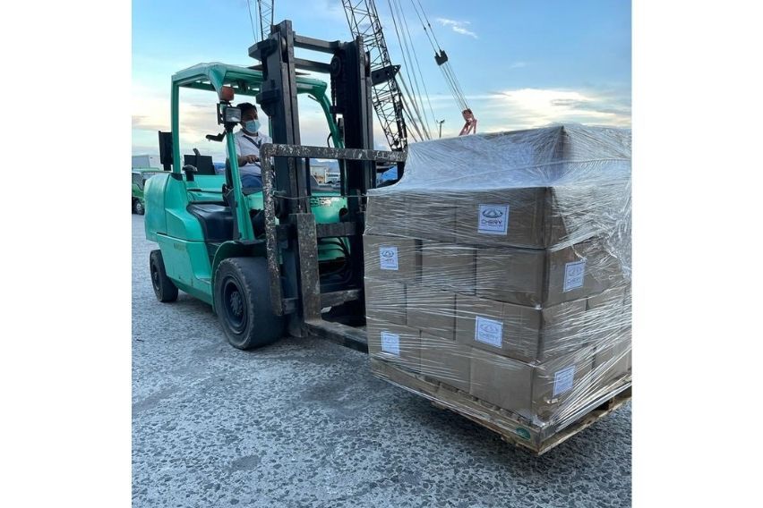 Chery's donation drive for Typhoon Odette victims