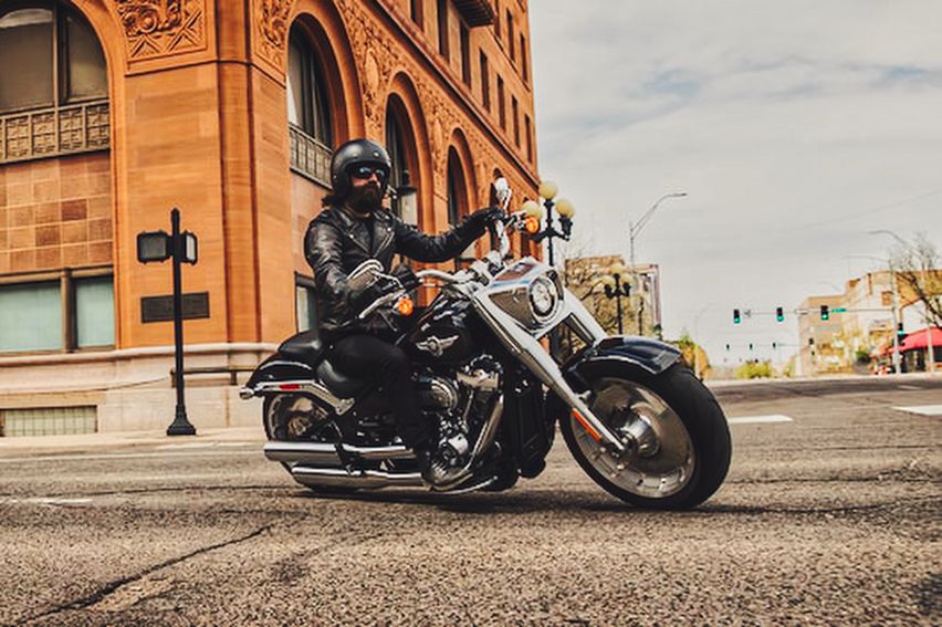 Harley-Davidson-Fat-Boy-114-on-the-Road