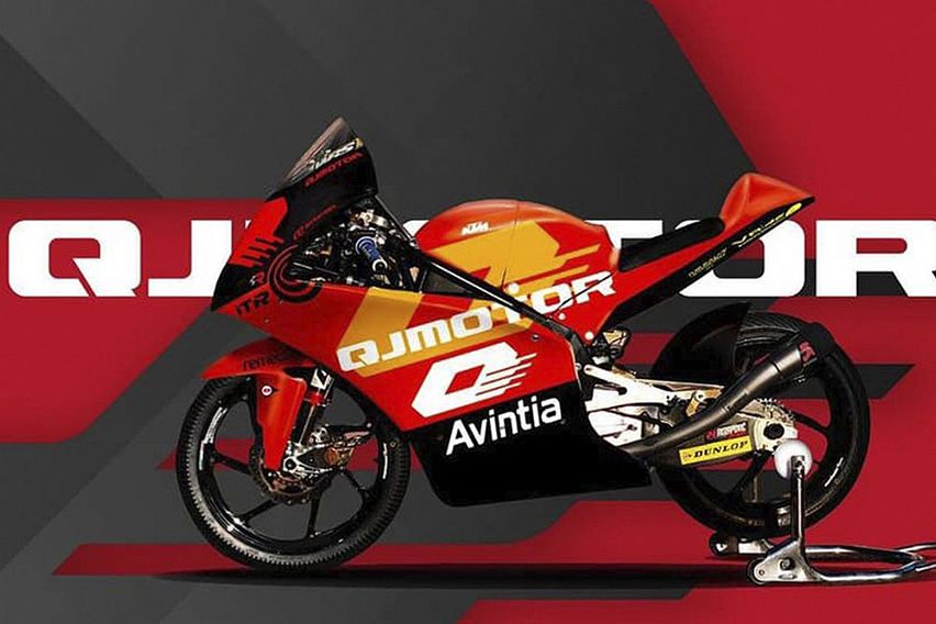QJ Motor Jadi Sponsor Utama Avintia Racing, Ikut Kejuaraan Moto3