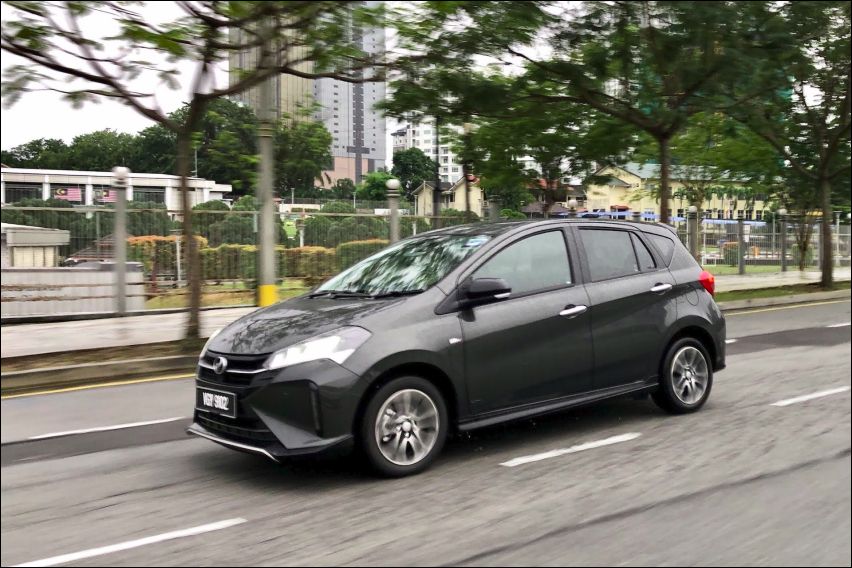 Perodua Myvi Test Drive - features