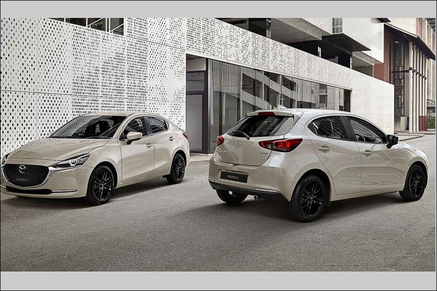 Mazda 2 sedan and hatchback: full details