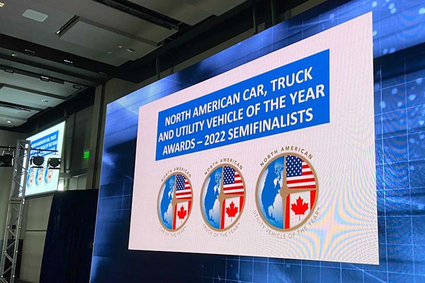 2022 North American Car/Truck/Utility Vehicle of the Year