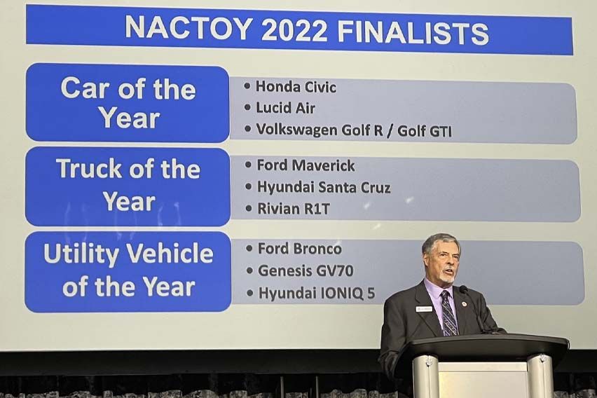2022 North American Car of the Year finalists