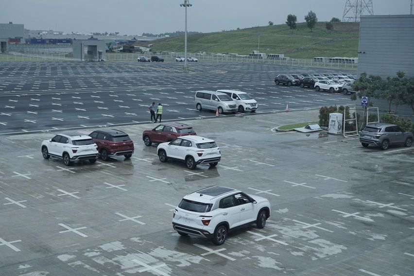 Hyundai Creta di pabrik