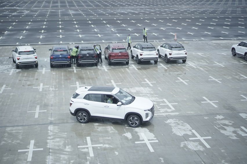 Hyundai Creta di pabrik