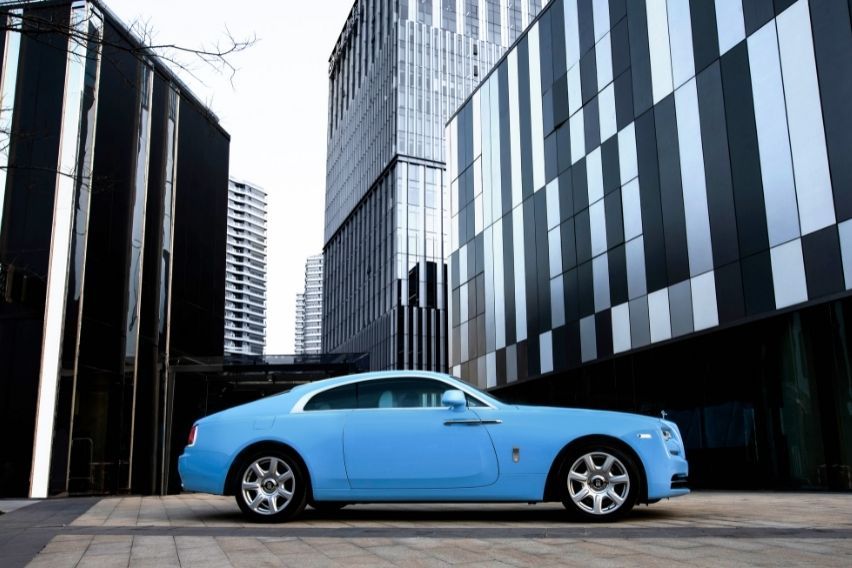 Rolls-Royce Wraith in Pebble Paradiso
