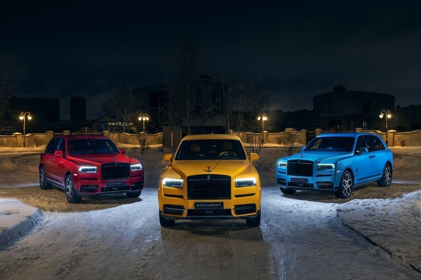 Rolls-Royce Cullinan "Black and Bright"