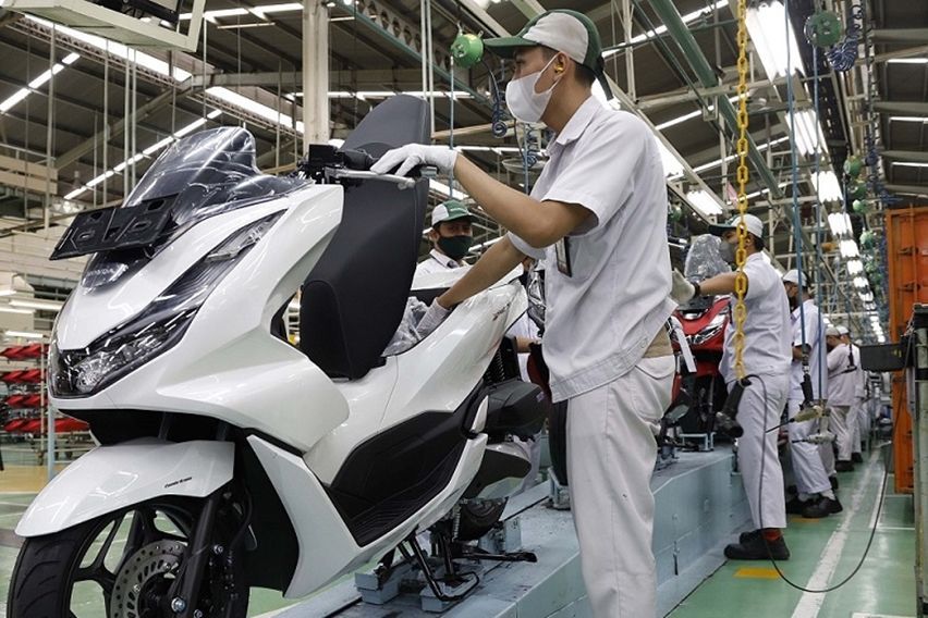 Honda: Scarcity of Semiconductors Inhibits Motorcycle Production, The Effect Is Indent