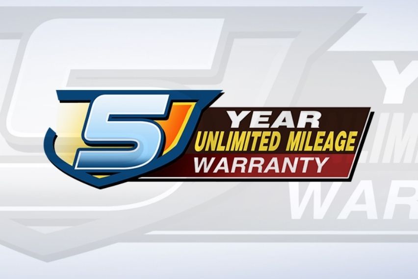 Hyundai 5-Year Unlimited Mileage Warranty