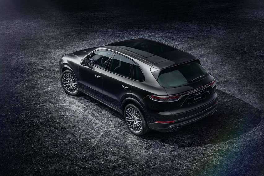 Porsche Cayenne Platinum Edition details
