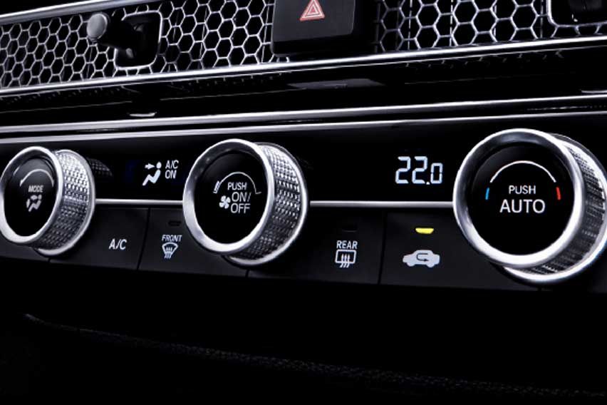 New Honda Civic dashboard