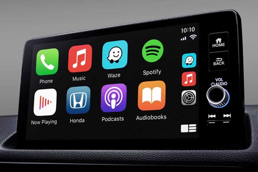New Honda Civic infotainment system