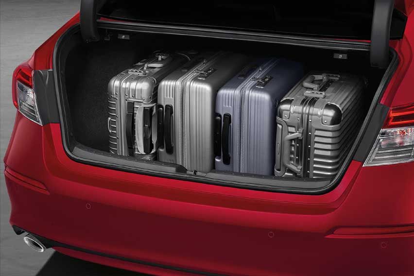 New Honda Civic boot