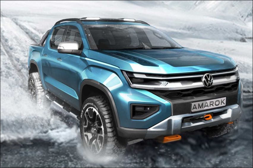 Volkswagen teases 2023 Amarok; will be wider and longer 
