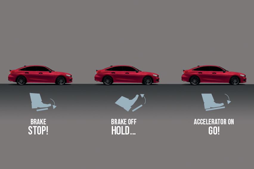2022 Honda Civic Auto brake hold
