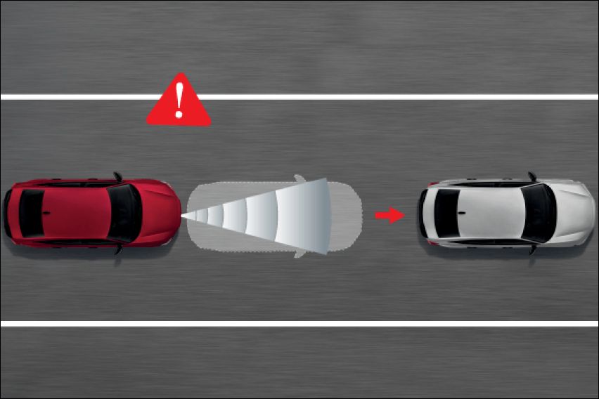 Honda Civic forward collision