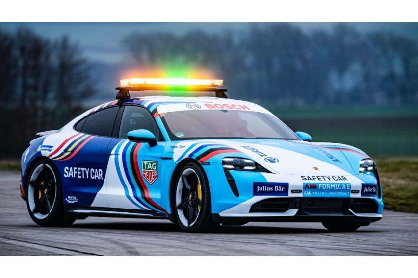 Porsche Taycan safety car to pace Formula E grid 