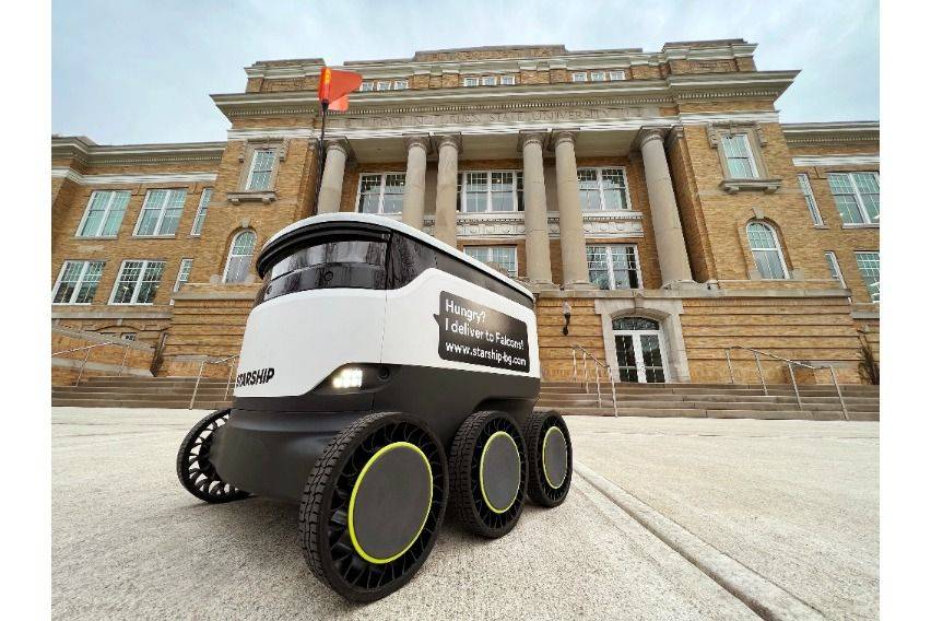 Goodyear tests airless tires on delivery robots