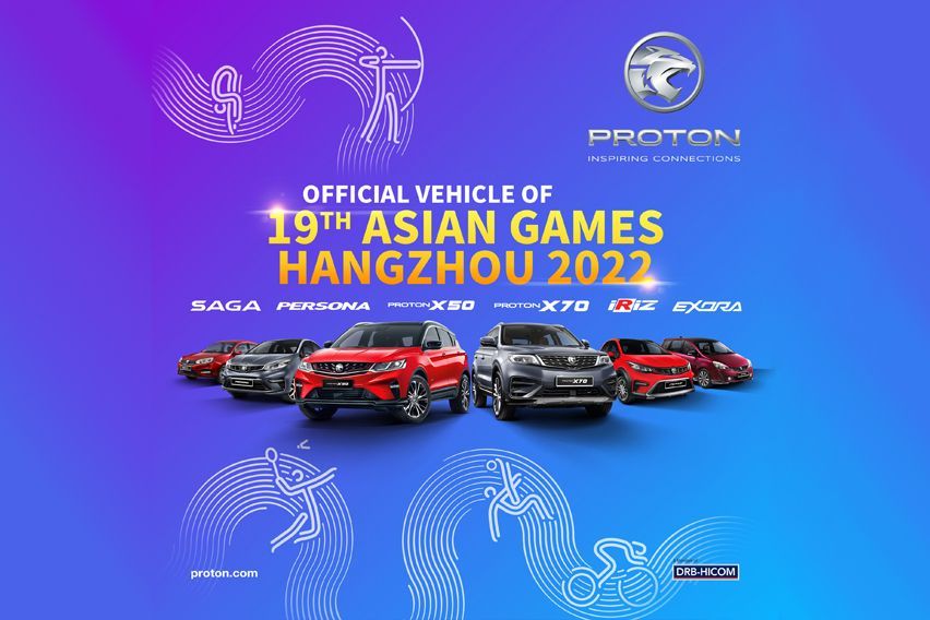 Proton becomes Official Vehicle brand of 2022 Hangzhou Asian Games 