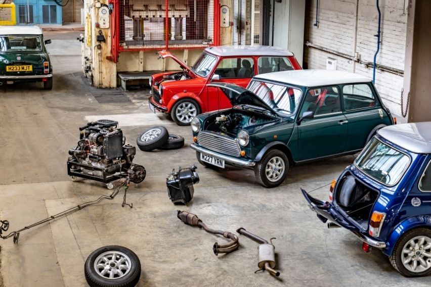 The electric job: Classic Minis to be equipped with modern electric motor