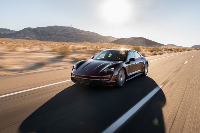 Porsche Taycan now holds Guinness record for shortest charging time to cross US