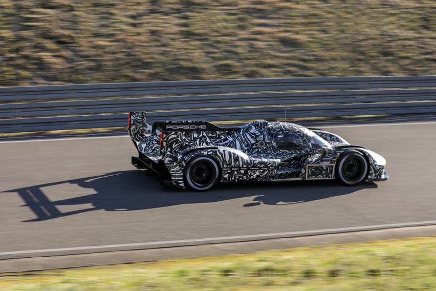 Porsche LMDh prototype V8 engine specs