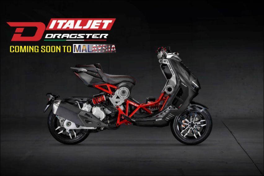 Italjet Dragster 125 open for booking at RM50