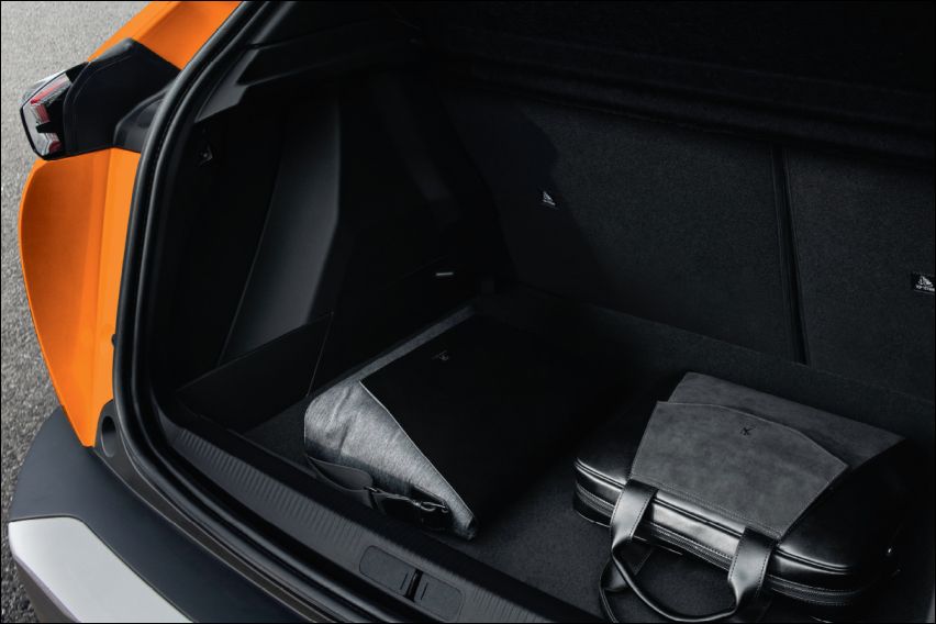  2022 Peugeot 2008 boot space