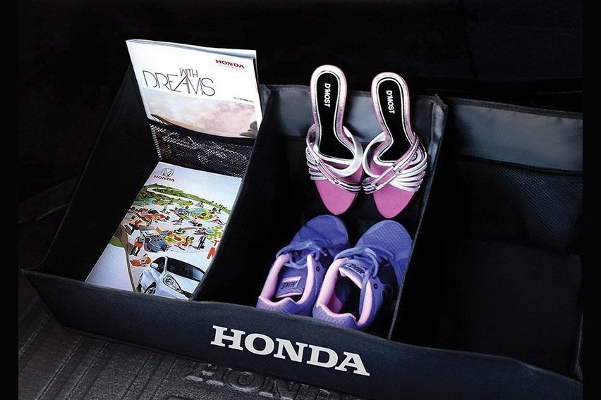 Civic trunk organizer