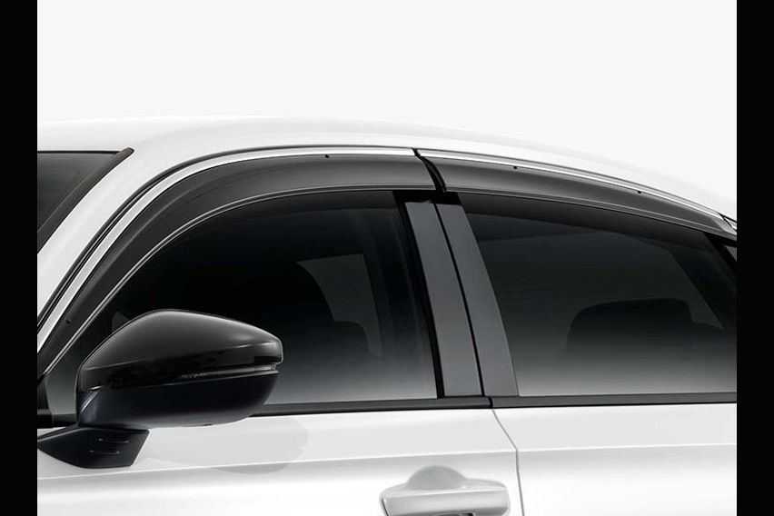 Civic door visor