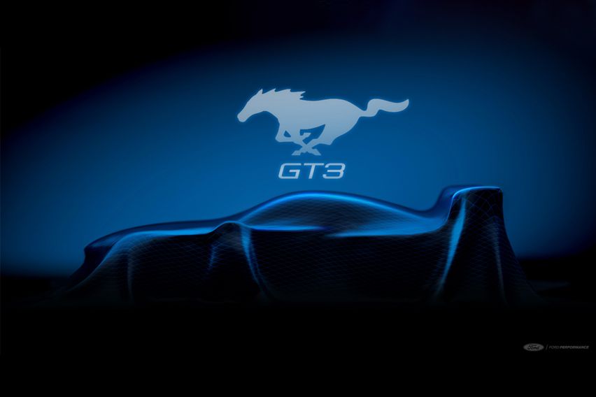 Upcoming Ford Mustang GT3