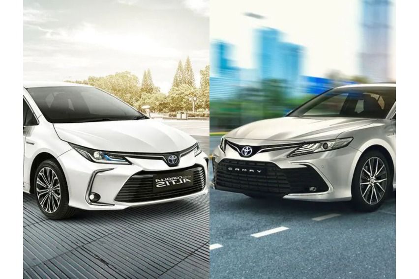 Healthy (hybrid) options: Toyota Corolla Altis vs. Toyota Camry 