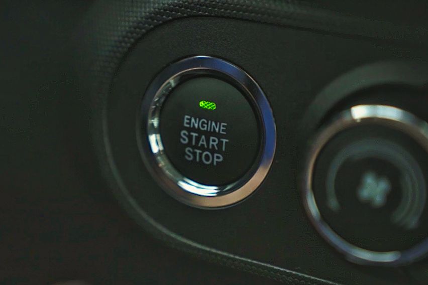 Toyota Raize Push Start Button