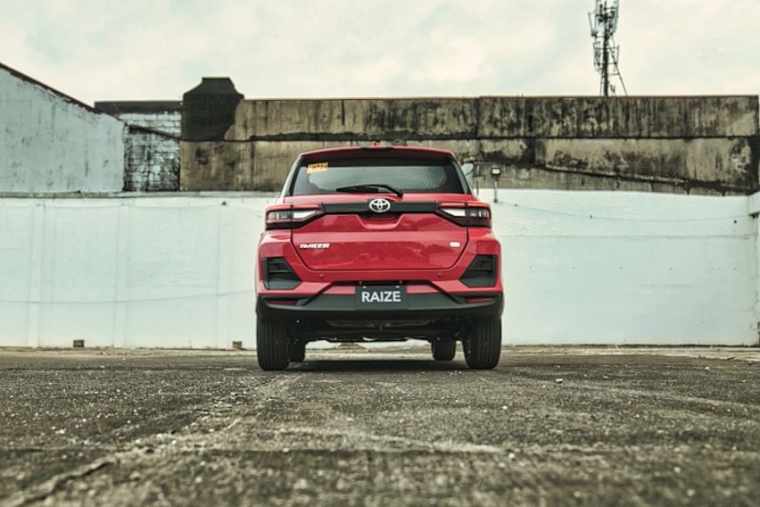 Toyota Raize Rear Profile Wide