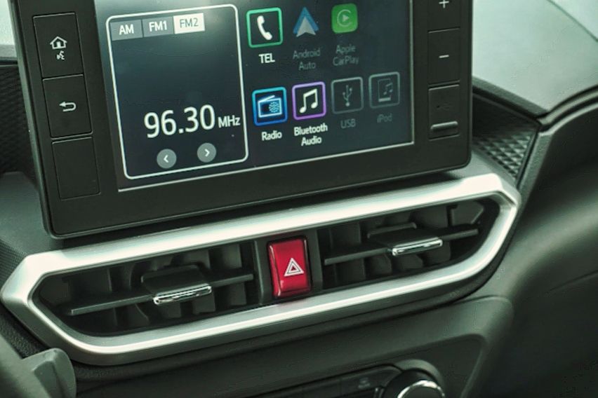 Toyota Raize 8 inch touch screen