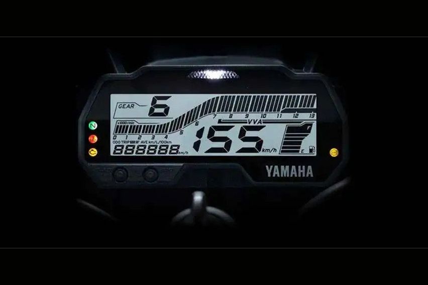 Yamaha R15 2017 speedometer
