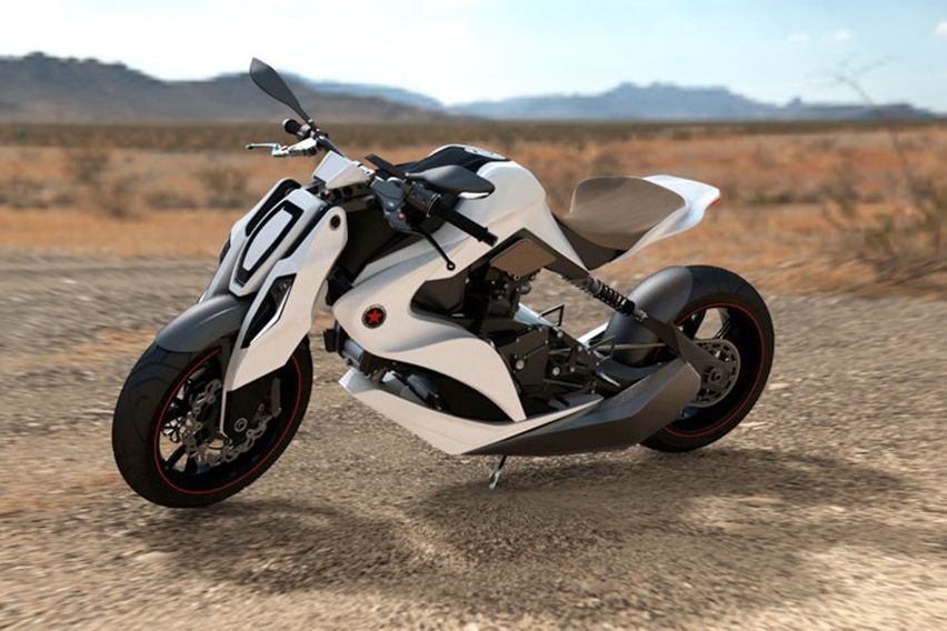 Izh-1 Hybrid Motorcycle