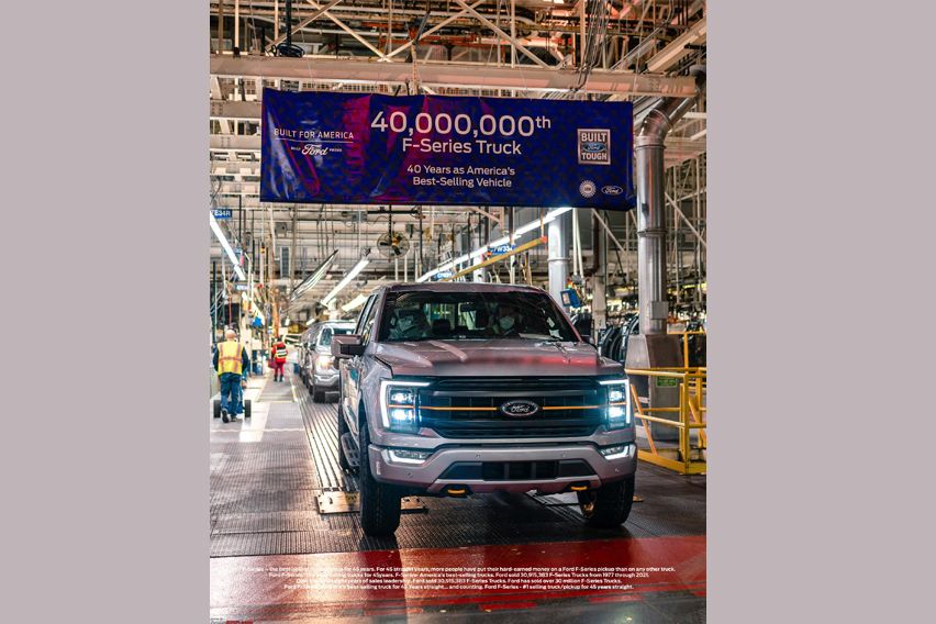 40 millionth F-Series truck US