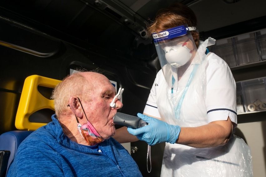 Ford Transit as National Health Service (NHS) mobile clinic