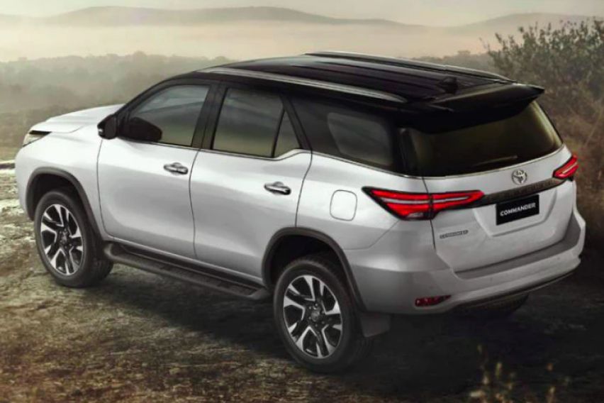  Toyota Fortuner commander 