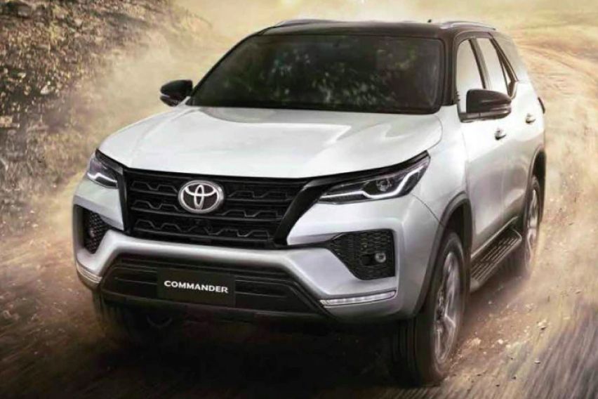 Limited-run Toyota Fortuner commander arrives in Thailand