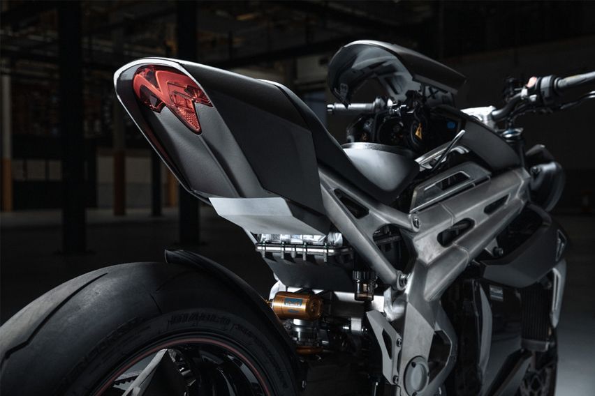 TE-1 electric motorcycle prototype features